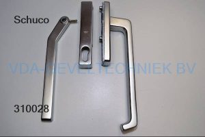 Schuco alu Schuifpuigreep met