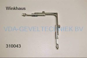 Winkhaus hoekoverbrenging padnok en