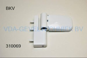 BKV 2-delig scharnier Glusce 551120 RAL9016