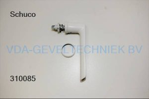 Schuco alu insteek raamkruk/raamgreep 247004 RAL9016