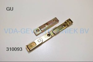 Gu kantschuif (Kantenriegel) met kiepsluitplaat 8-00790-00-0-3   8-781