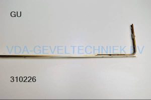 Gu middensluiting (Mittelverschluss) L=1595