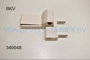BKV 2-delig scharnier RAL9001 W-210-7683 107N 544102