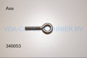 Axa RVS oog M6 t.b.v. windhaak 30mm draad