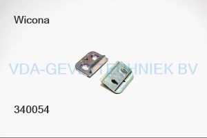 Wicona/Fapim  alu sluitplaat 6050013