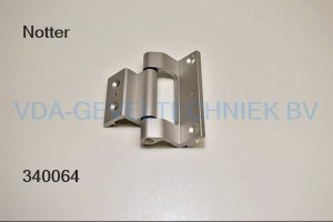 Notter alu scharnier klembaar