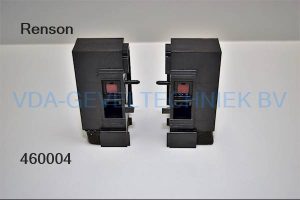 Renson eindkap/kopschot links+rechts RAL9005