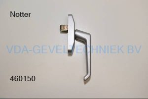 Notter raamgreep/raamkruk AL2000
grijs gelakt