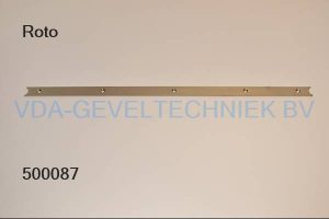 Verlengstuk t.b.v. meerpuntssluiting 500x20x3mm