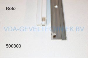 ROTO PATIO RAILSET L=3000 WIT HKS Centro 100