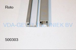 ROTO PATIO HKS-150-Z RAILSET WIT L=3000MM