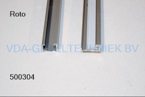 ROTO PATIO HKS-150-Z RAILSET WIT L=2600MM