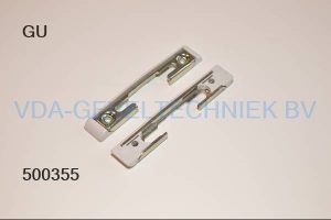 GU KIEPSLUITPLAAT 6-27858-1 ZILVER