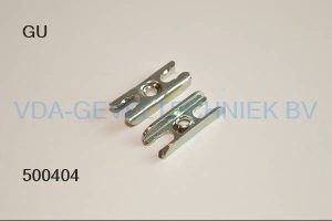 GU SE-SLUITPLAAT 9-39508 ZILV.