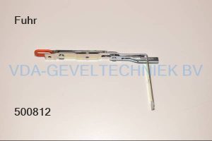 FUHR KANTSCHUIF KLEIN ZILVER BOVEN