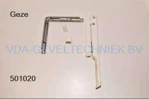 GEZE GREEP + HOEKOML. RAL