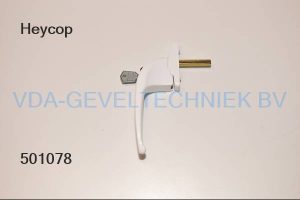 RAAMKRUK ARENA OFFSET rechts WIT stift 7x40mm