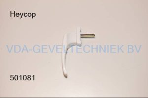 RAAMKRUK MAXIM OFFSET rechts WIT stift 7x40mm