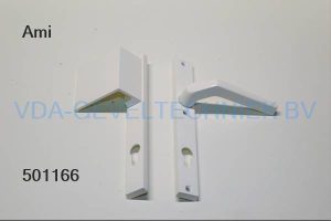 Ami Duwer /kruk langschild RAL9010 WIT PC92 245/30