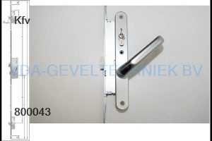 KFV AS5900D meerpuntssluiting 45/92/8/F16 mm senior 2170mm type 3 haak B001 krukbediend