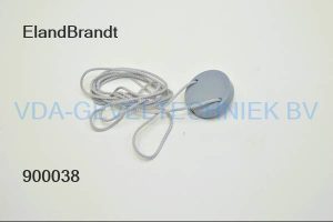 Eland Brandt Ventilatie opener met grijs nylon lint koord