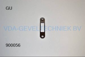 GU 9-38463-03-0-8 RVS slotplaat