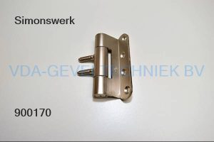 Simonswerk scharnier RVS variant VN9939/100