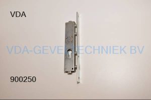 Deurslot voor dubbele deuren cilinder bediend 250x24 M10