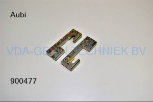 Aubi paddestoelsluitplaat (Pilzzapf blech)links