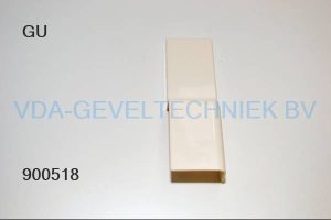 Gu PSK 966/150 eindkap / zijkap creme RECHTS 9-38542-00-R-7V