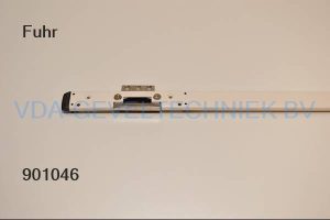 Fuhr sluitplaat 700mm wit RLC0319RC