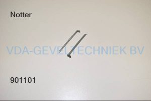 Notter alu Klemspie t.b.v.  clip