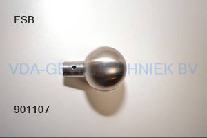 FSB deurknop rvs rond