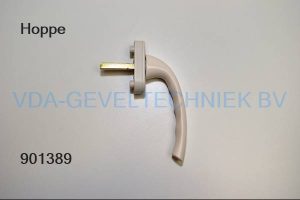 Hoppe raamkruk/raamgreep 0710/U26 créme stift