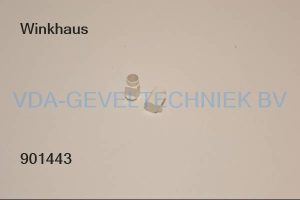 Winkhaus scharnierdopjes wit Flügellagerstopfen FK in Weiß