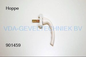 Hoppe raamkruk/raamgreep 0710/U26 RAL9001 stift 32x7mm