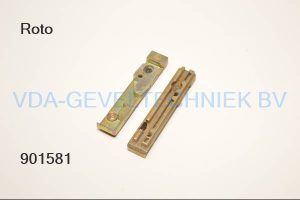 Roto hout kiepsluitplaat (Kippschliessblech) Links