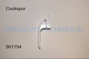 Cockspur raamboom/raamkruk 657-21WH wit neushoogte