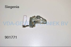Siegenia bovenscharnierdeel
Wit/zilver blokje met