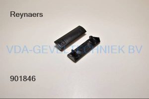 Reynaers afwatering kapje zwart 69.6831.04 (prijs per stuk, minimale afname 10 stuks)