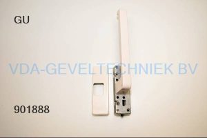 GU 966 PSK Greep hendel rechts Creme