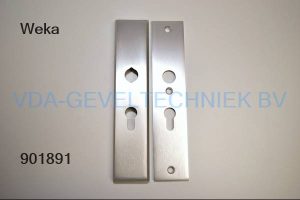 Weka deurkruk langschild BU-BI pc