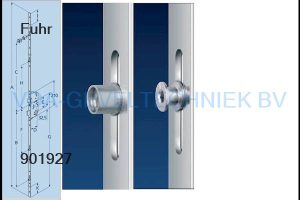 Fuhr 855 meerpuntssluiting 45/92/16 type1/2 2400mm (uitlopend artikel)