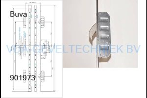 Buva meerpuntssluiting 6220R 55/72/20-1772 LINKS 1+3