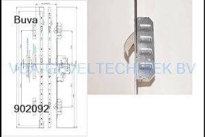 Buva meerpuntssluiting 6220 55/72/20-1772 type
