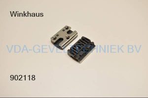 Winkhaus paddenstoelsluitplaat S.152 13MM