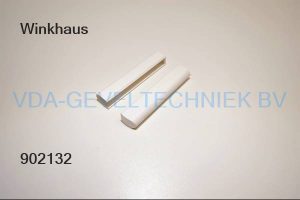 Winkhaus afdekkap onderscharnier wit