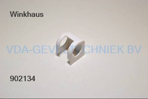 Winkhaus afdekkap onderscharnier wit
