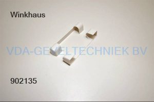 Winkhaus afdekkap boven scharnier wit