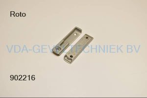 Roto paddestoelsluitplaat 4MM Falzluft infrees